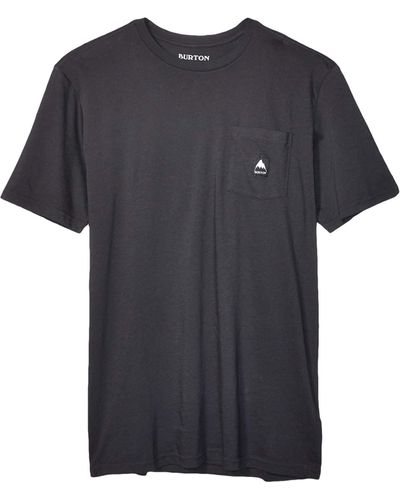 Burton Colfax Short Sleeve T-shirt - Black