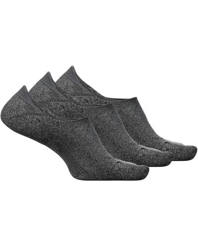 Feetures Elite Invisible Light Cushion 3-pair Pack - Black