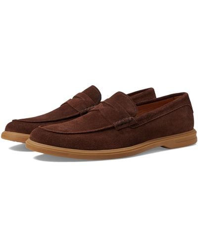 Peter Millar Excursionist Penny Loafers - Brown