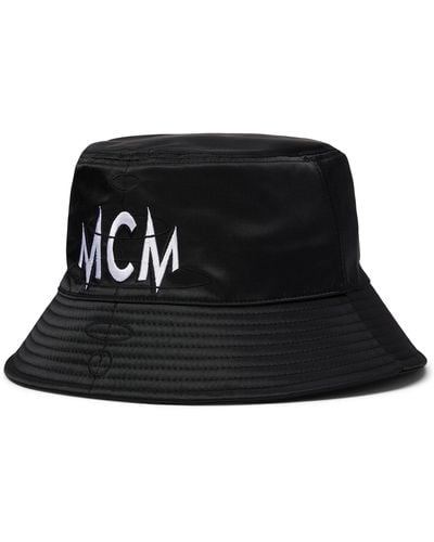 MCM Col Nylon Bucket Hat - Black