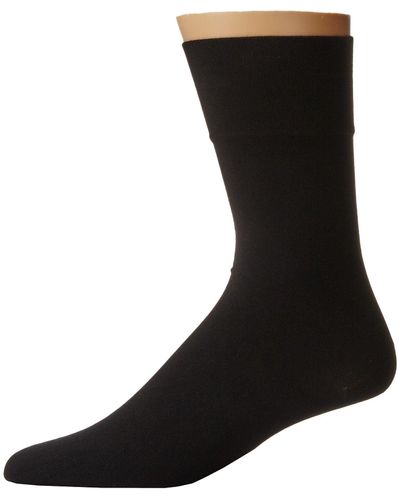 Wolford Cotton Velvet Socks - Black