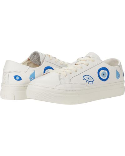 Soludos Evil Eye Ibiza Sneaker - White