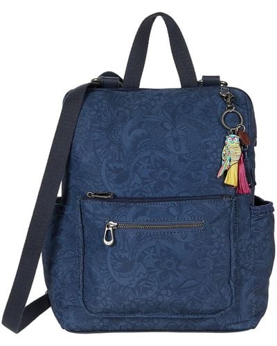 The Sak Eco-twill Loyola Convertible Backpack - Blue