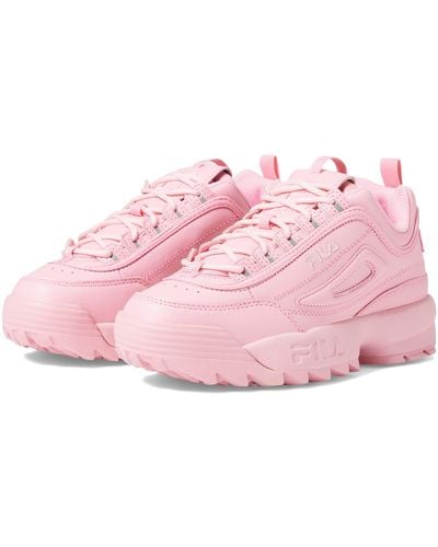 Fila Disruptor Ii Premium Fashion Sneaker - Pink