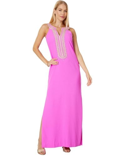 Lilly Pulitzer Sandrah Embroidered Maxi - Pink
