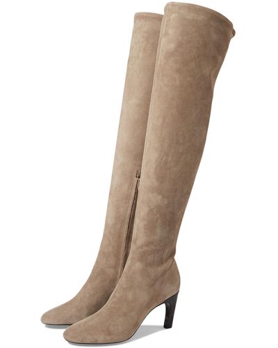 Tory Burch 80 Mm Over The Knee Stretch Boot - Brown