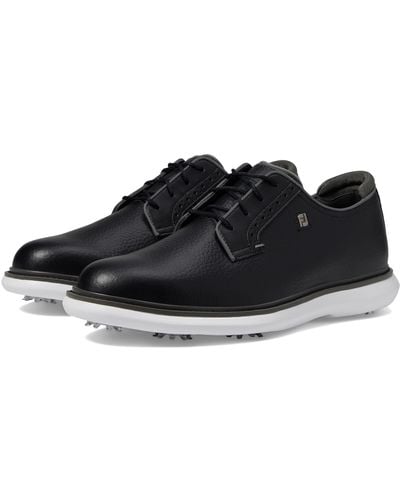 Footjoy Traditions Blucher Golf Shoes - Black