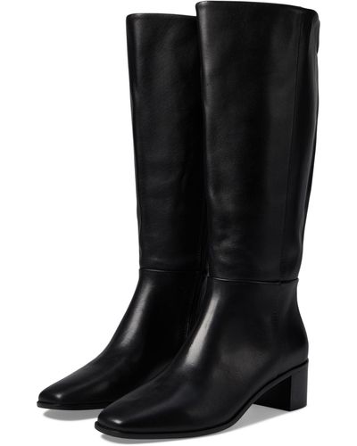 Madewell The Monterey Tall Boot In Extended Calf - Black