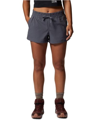 Mountain Hardwear Basswood Pull-on Shorts - Blue