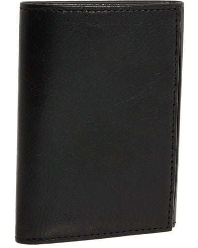 Bosca Old Leather Collection - Trifold Wallet - Black