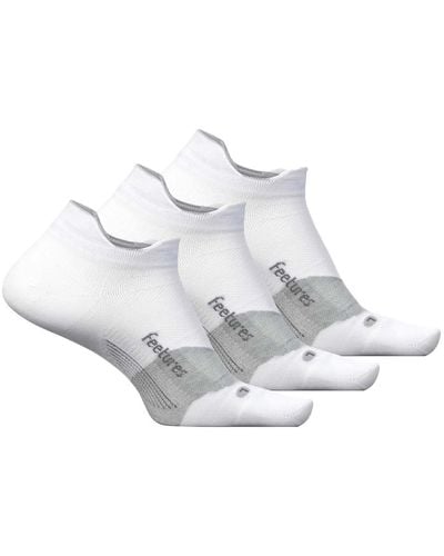 Feetures Elite Ultra Light No Show Tab 3-pair Pack - Black