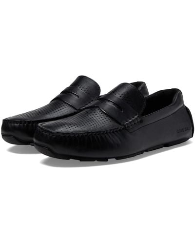 Cole Haan Grand Laser Penny Driver - Black