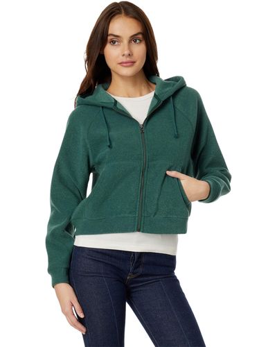Toad&Co Whitney Terry Zip Hoodie - Green