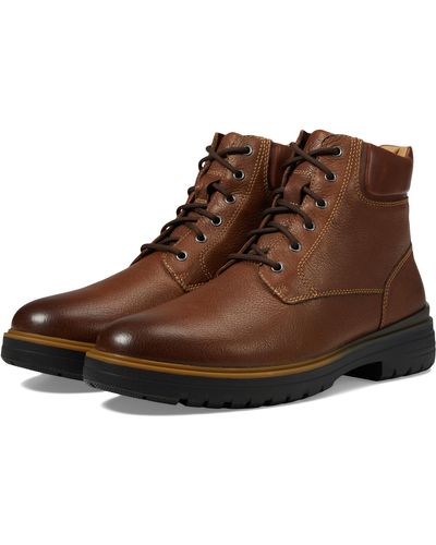 Johnston & Murphy Xc4 Henson Plain Toe Boot - Brown