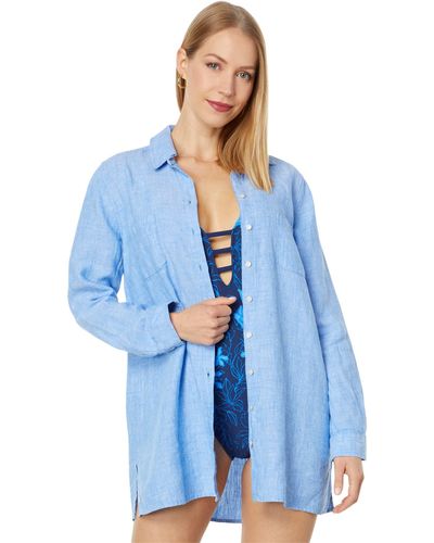 Lilly Pulitzer Sea View Cover-up - Blue
