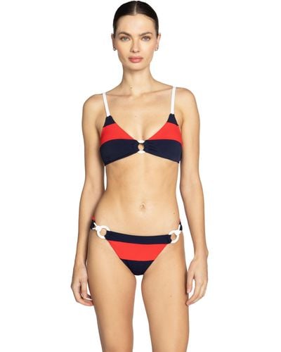 Robin Piccone Babe Side Tie Bottom - Red