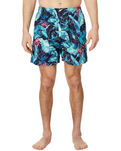 Tommy Bahama Cotton Woven Boxers - Blue