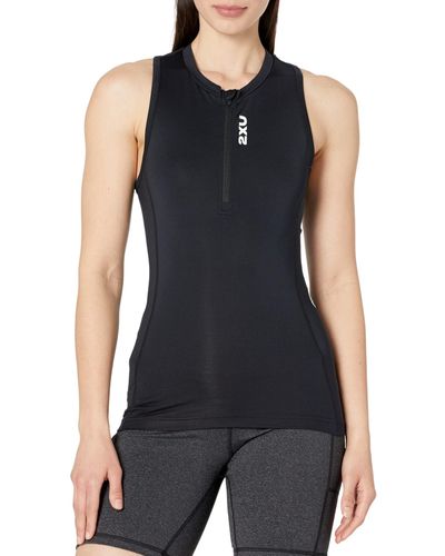 2XU Core Tri Tank - Black