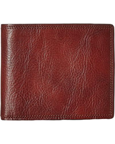 Bosca Dolce Collection - Credit Wallet W/ I.d. Passcase - Brown