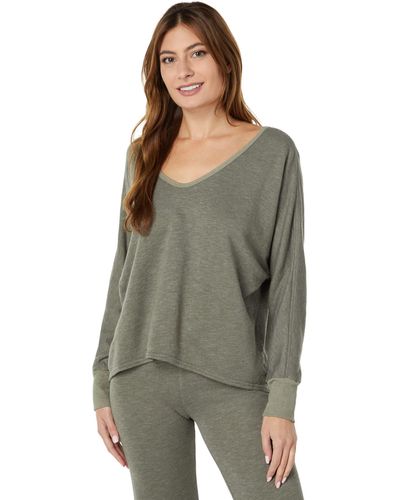 Hard Tail Dolman Sleeve Pullover - Green