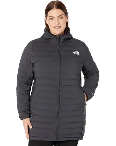 The North Face Plus Size Belleview Stretch Down Parka - Blue