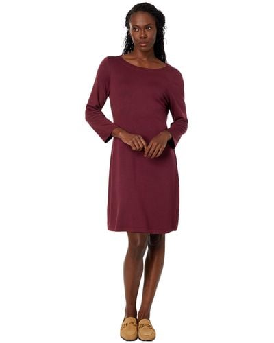 Tommy Bahama Darcy 3/4 Sleeve Dress - Red
