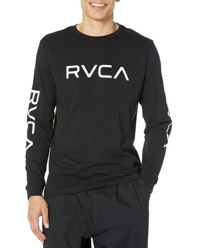 RVCA Big Long Sleeve Tee - Black