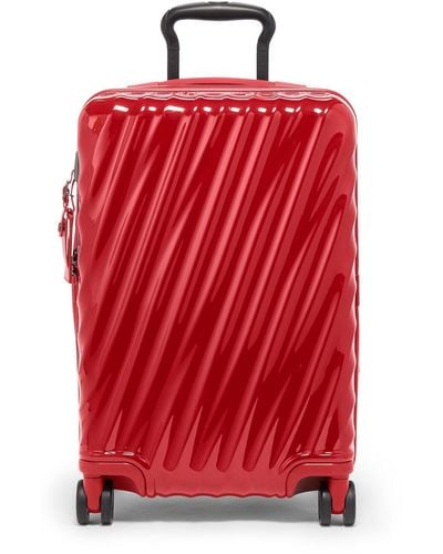 Tumi 19 Degree Polycarbonate International Expandable 4 Wheel Carry-on - Red