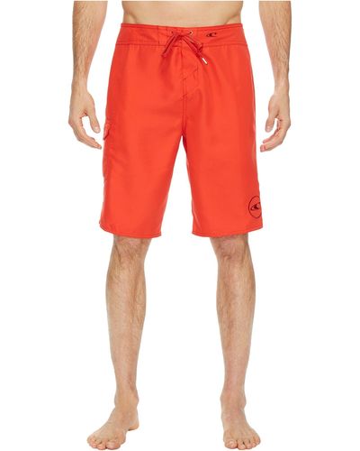 O'neill Sportswear Santa Cruz Solid 2.0 Boardshorts - Red
