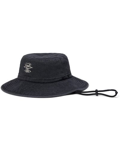 Rip Curl Searchers Mid Brim Hat - Black
