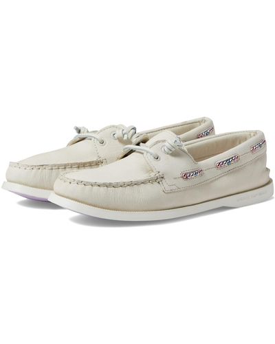 Sperry Top-Sider Authentic Original 2-eye Beaded - White