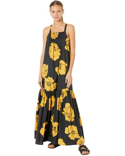 Sundry Floral Maxi Dress - Multicolor