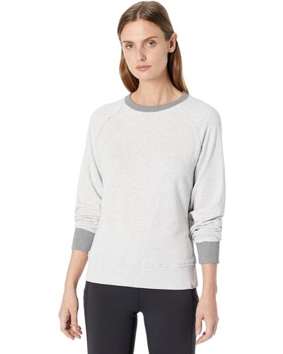 tasc Performance Varsity Sweatshirt - Gray