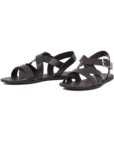 Vagabond Shoemakers Tia 2.0 Leather Sandal - Black