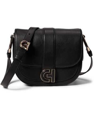 Cole Haan Essential Saddle Bag - Black