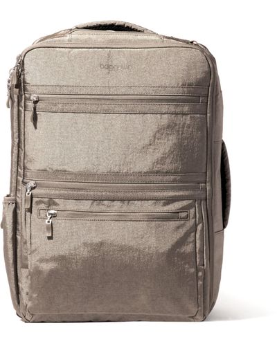 Baggallini Modern Convertible Travel Backpack - Natural