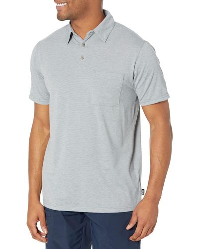 Mountain Hardwear Low Exposure Polo - Blue