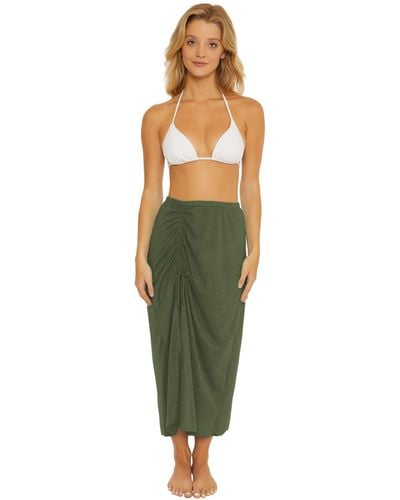 Becca Breezy Basics Adjustable Skirt Cover-up - Green