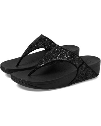 Fitflop Lulu Embellished Sandals - Black