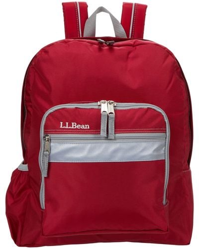 L.L. Bean Kids Original Backpack - Red