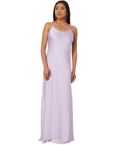 Line & Dot Bonnie Maxi Dress - Purple