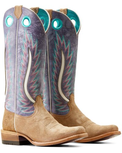Ariat Futurity Fort Worth Western Boots - Blue
