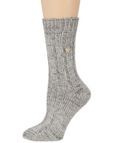 Birkenstock Cotton Twist Socks - Gray