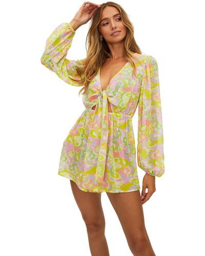 Beach Riot Lori Romper - Yellow