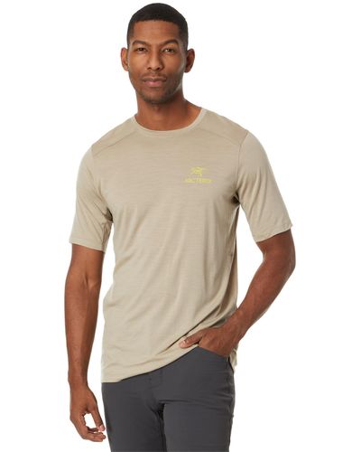 Arc'teryx Men's Ionia Arc'Word T-Shirt - Velvet Sand