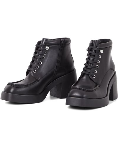 Vagabond Shoemakers Brooke Leather Lace-up Bootie - Black