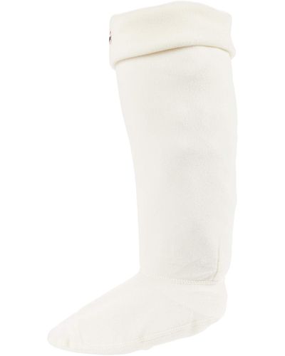 HUNTER Boot Socks - White