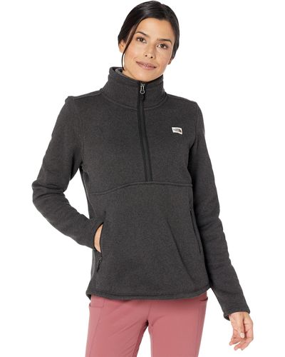 The North Face Crescent 1/4 Zip Pullover - Gray