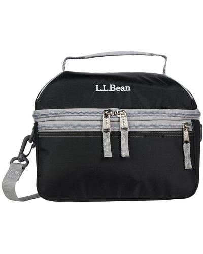 L.L. Bean Flip Top Lunch Box - Black