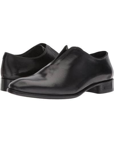 John Varvatos Eldridge Laceless Whole Cut (black) Men's Shoes